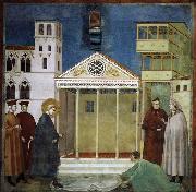 GIOTTO di Bondone Homage of a Simple Man oil